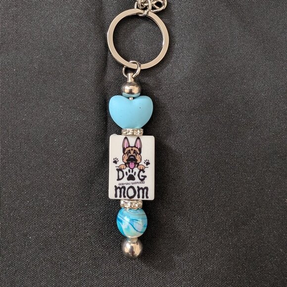 Handmade German Shepard Keychain - Picture 1 of 2